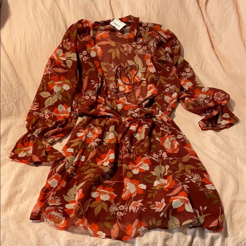 ✨  floral dress!